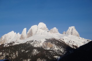 Winter in Canazei